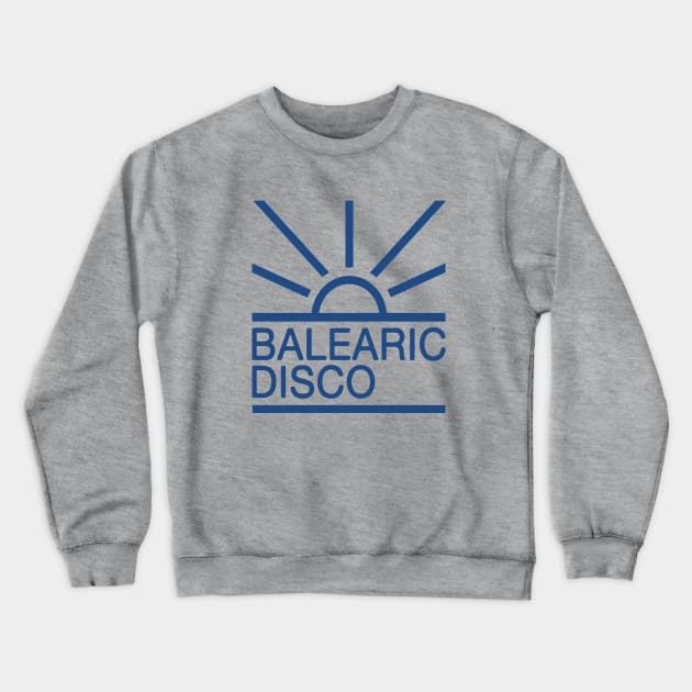 Balearic Disco logo series Crewneck Sweatshirt by Balearic Disco